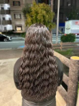 ロング パーマ 山下泰誠 TIDEHAIR🌱のヘアスタイル