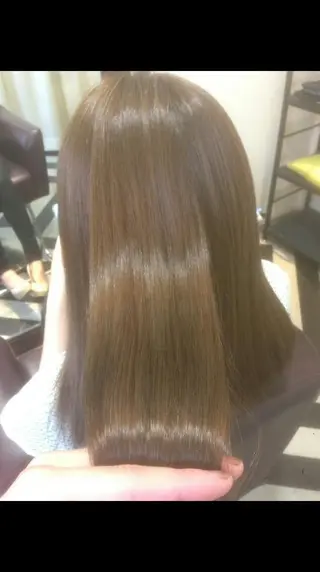セミロング カラー 辻 竜也　のヘアスタイル