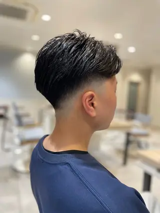 ショート メンズ メンズパーマ/カット / 古川 諒のヘアスタイル