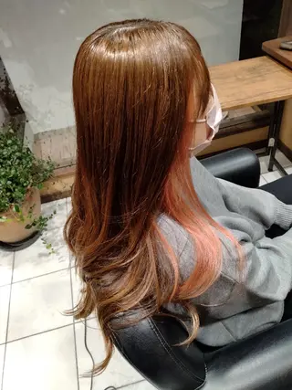 ロング 青山 早智子のヘアスタイル