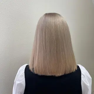 セミロング カラー エクステモデル募集 💗大阪梅田/川上のヘアスタイル
