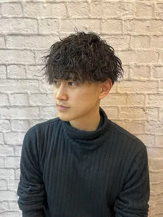 パーマ 【メンズパーマ/フェ ード特化】小野田悠希のヘアスタイル