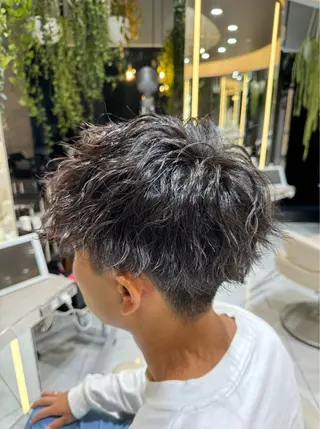 パーマ メンズ メンズ特化ニュアンス パーマ RYOのヘアスタイル