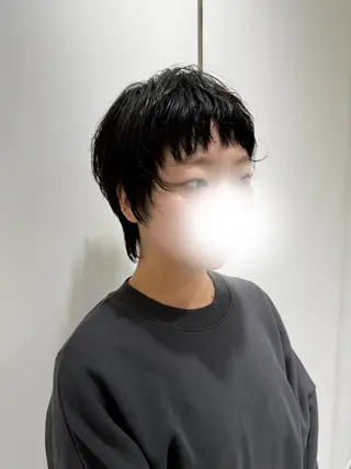 ショート パーマ 七澤 那月のヘアスタイル