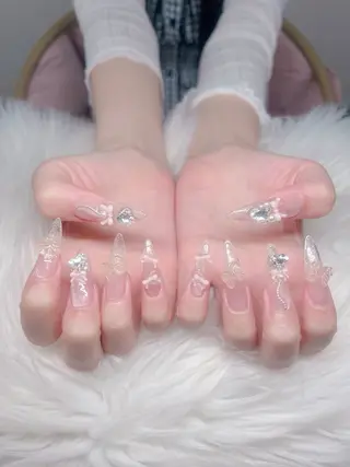 ネイル Lee Nails チップ長さだし専門店のネイルデザイン