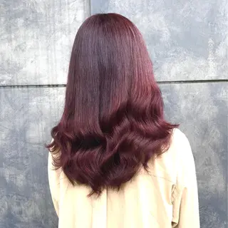 セミロング カラー K-POP好き美容師 🇰🇷Kai.Yのヘアスタイル