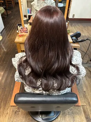 カラー アカリ😸🫶 カラーリスト🧡のヘアスタイル