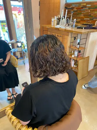 ショート パーマ MORISHITA HARUKAのヘアスタイル