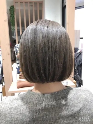 ショート カラー Rubik難波樽本 譲二のヘアスタイル