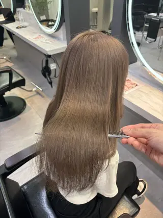 ロング カラー 小倉/透明感カラー 🤍¦ゆうか🎀のヘアスタイル
