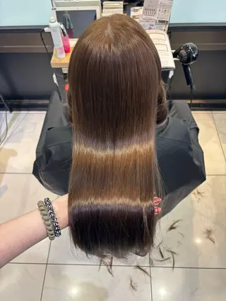 ロング カラー 透明感ダブルカラー/ レイヤー💕miyuのヘアスタイル