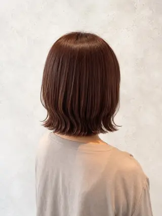 ミディアム 🫧ツヤ髪/透明感 カラー🫧AOIのヘアスタイル