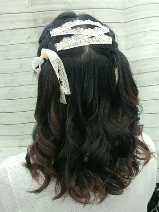 セミロング HORI 　tのヘアスタイル