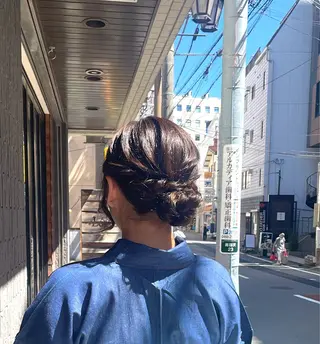 このみ/透明感カラー /ヘアアレンジ🫧のヘアスタイル