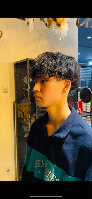 メンズ 盛田 修将のヘアスタイル