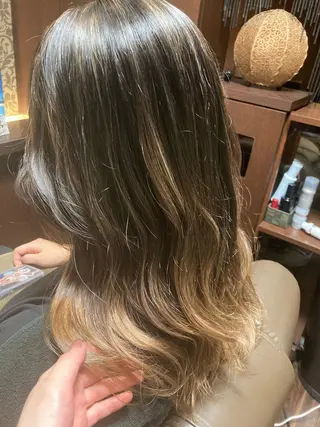 ロング カラー 🌙パーマ 照井🌙のヘアスタイル