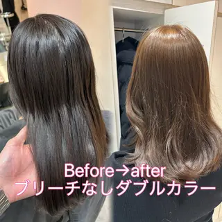 ロング カラー ヘアアレンジ 艶髪特化/矯正/ 髪質改善/吉田光佑のヘアスタイル