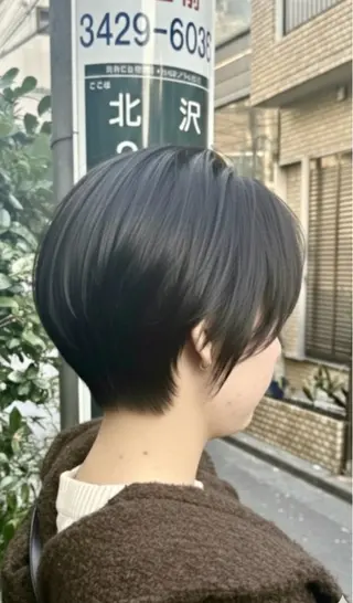 ショート カラー ショート/ボブ /髪質改善/内山翔太のヘアスタイル