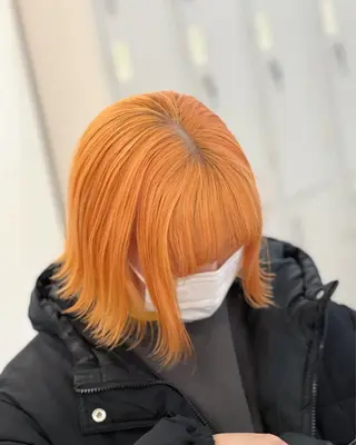 ショート カラー ブリーチ特化 梅田本多翔のヘアスタイル