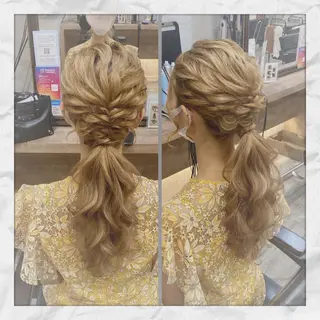 ロング ヘアアレンジ ヘアセット/着付け 𓇼 まつもと𓇼のその他イメージ