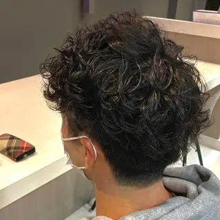 パーマ メンズ 波巻き/ツイスパ/ メンズ特化🐺米山歩のヘアスタイル