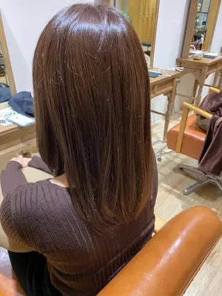 ロング カラー 田中 美沙希のヘアスタイル