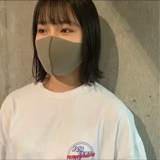 ミディアム kiyono ⭐︎ダブルカラーのヘアスタイル