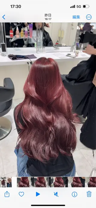 ミディアム 安原 幸生のヘアスタイル