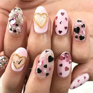 ネイル 渋谷/チップ長さ出し 👑アプレgel-xのネイルデザイン