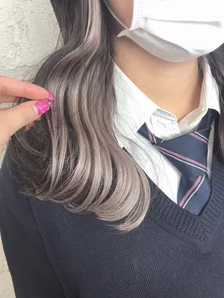 セミロング ️韓国ヘア/レイヤー カット❤️Yūkaのヘアスタイル