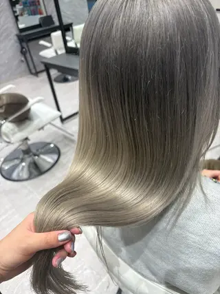 ロング レイヤーカット/ ヘアカラー/RENAのヘアスタイル