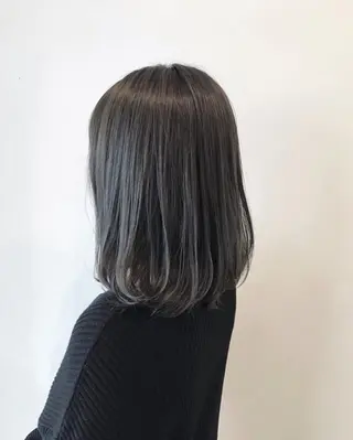 ミディアム カラー mayo 🐄🌈のヘアスタイル