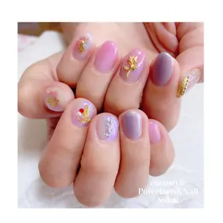 ショート ネイル 🐾enen style 🐾のネイルデザイン