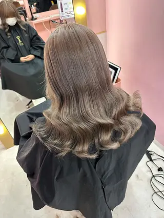 ロング カラー 町田ブリーチ特化 MANATOのヘアスタイル