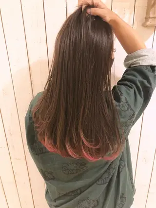 ロング Noe心斎橋 堀田 朋宏のヘアスタイル