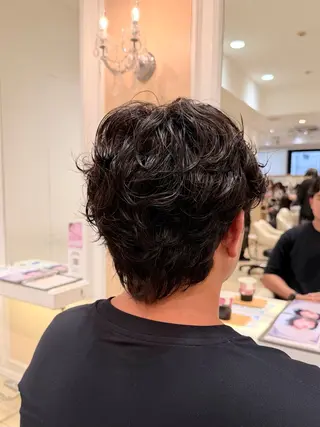 パーマ メンズ ☆Ash中目黒 浦野遥☆*。のヘアスタイル