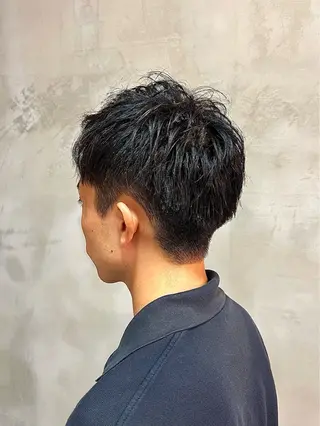 メンズ KUMA🧸インナー /メンズパーマのヘアスタイル