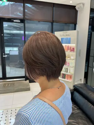 ショート 【韓国❤️海外ヘア】 AYAKAのヘアスタイル