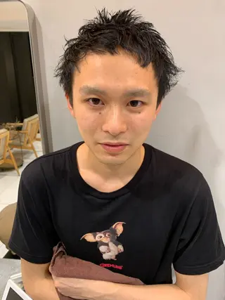 メンズ チバ タクミのヘアスタイル