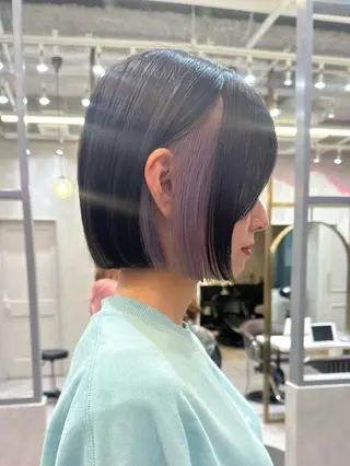 ショート カラー 🎀リオ🎀/ 推しカラーのヘアスタイル