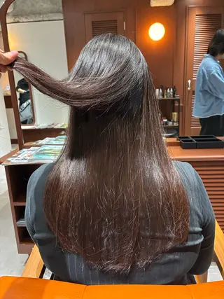 セミロング カラー パーマ ヘアアレンジ 💟Opus // Mizuki🐕のヘアスタイル