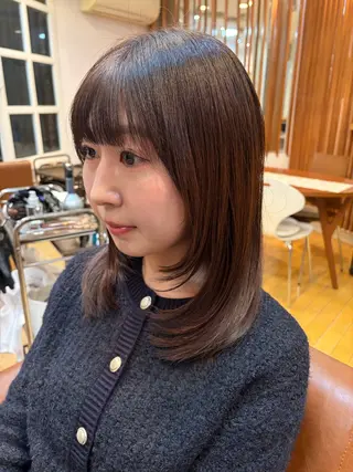 ミディアム igrek田口 響希のヘアスタイル