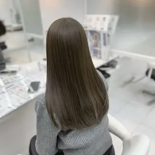 ロング カラー すずきなつき 縮毛矯正🐰🌙のヘアスタイル