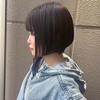 ショート カラー ヘアアレンジ 🤍透明感カラー︎ 🤍YUURI🤍のヘアスタイル