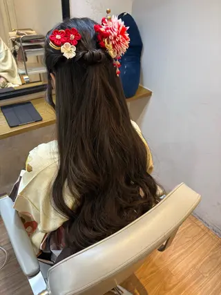 カラー 韓国ヘアー🇰🇷 MIWAのヘアスタイル
