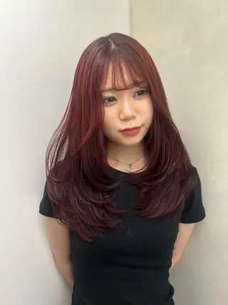 ロング 韓国ヘアメンズ・レデ ィース特化ミクのヘアスタイル