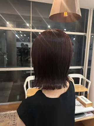 カラー かがやしづ ⭐️カラーモデルのヘアスタイル