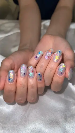 ネイル Tomo 🦋💜のネイルデザイン