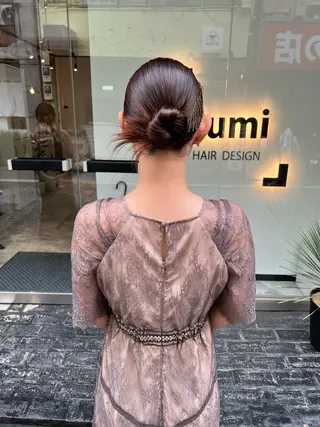 セミロング 「sumi」 AMIのヘアスタイル