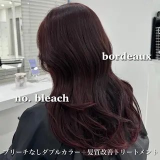 セミロング カラー ブリーチなし特化 美容師💖SAE💖のヘアスタイル